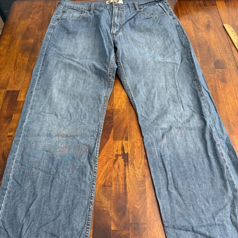 Rag Top USA Mens‎ Jeans Blue Denim 36x32 (36x30) Straight Leg Cotton